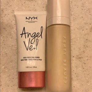 Fenty Beauty Foundation 105 and NYX Angel Primer